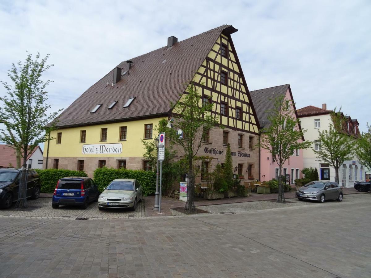 Hotel,Gasthaus Zum Wenden Wendelstein Dış mekan fotoğraf